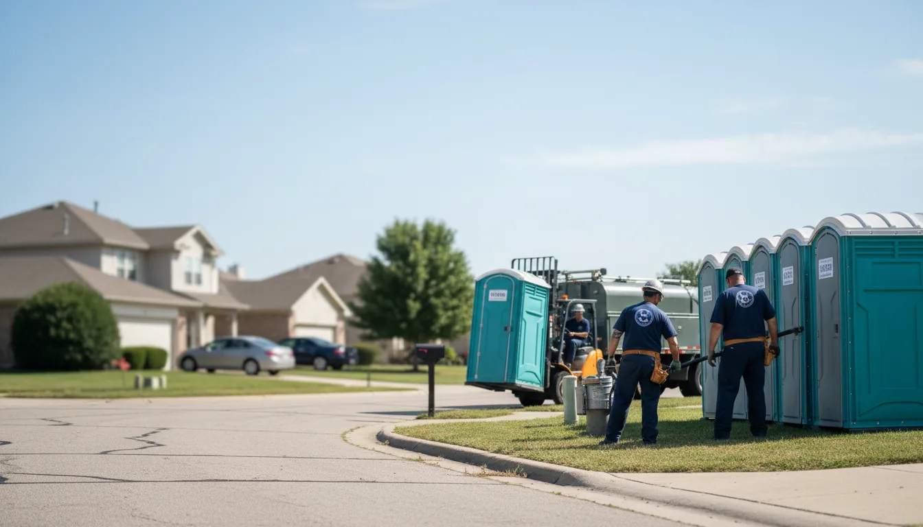 Porta Potty Rental in Dickerson Run, PA near me